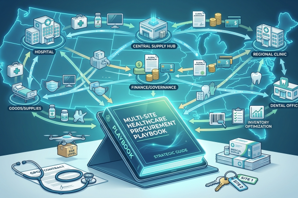 Multi-site healthcare procurement playbook for PE-backed platforms and C-suite executives