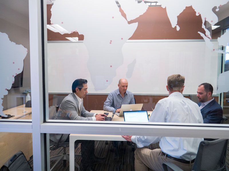 Inside Consulting Team Room